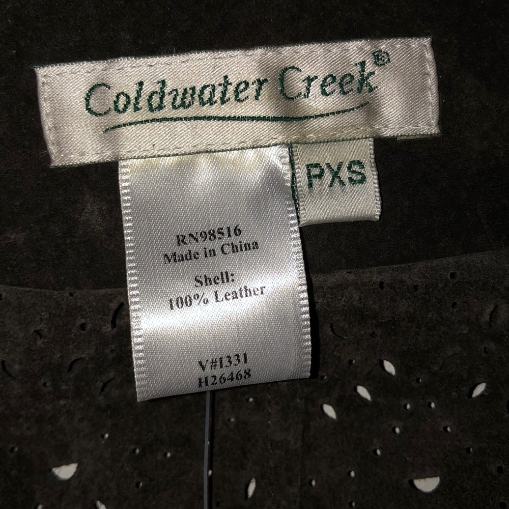 Vintage Leather Blazer - Picture 6 of 8